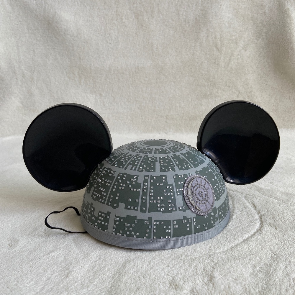 Mickey Ear Hat - Star Wars Death Star with Rhinestones